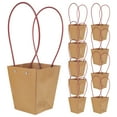thumbnail image 6 of MLINS  10 Pcs Paper Kraft Tote Bag Packaging Box Cardboard Boxes for, 6 of 8
