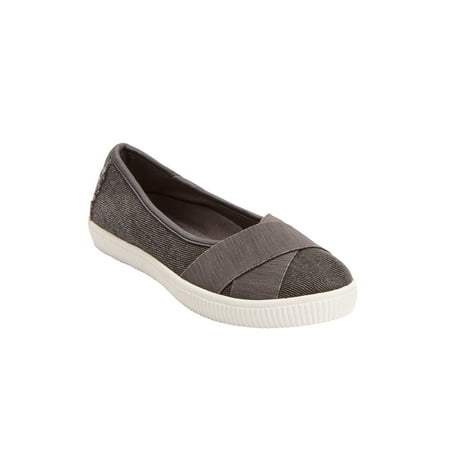 

Comfortview Women s Wide Width The Jazlyn Slip-On Sneaker Sneaker
