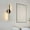 Black, variant on VAJUSO Modern LED Wall Lamp Warm Light Corridor Wall Sconce for Living Room Bedroom Hotel Entrance Wall Decor Indoor Lighting Fixture(White)