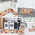 thumbnail image 5 of Pioneer Flower Floral Print Pattern Kitchen Rugs Sets Of 2,Anti Fatigue Kitchen Mat Rugs Non Slip Washable,Decorative Kitchen Floor Mats for Kitchen,Sink,Laundry,17"x30"+17"x47", 5 of 7