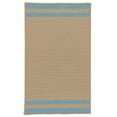 thumbnail image 1 of Colonial Mills Rug DE25R060X096S Denali End Stripe Braided Area Rug  Federal Blue - 5 x 8 ft., 1 of 1