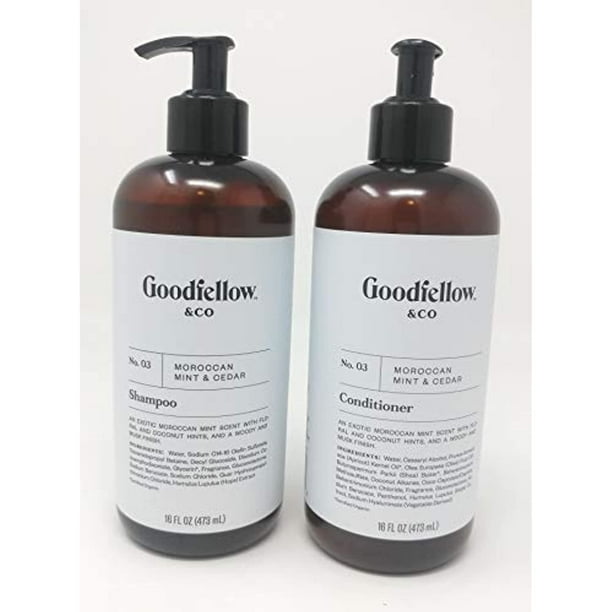Goodfellow & Co No. 03 Moroccan Mint & Cedar Shampoo & Conditioner 16
