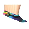 thumbnail image 2 of Ronnox Men's 6-Pairs Low Cut Running & Athletic Performance Socks, MRLT04-B, Small/Medium, 2 of 2