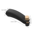 thumbnail image 2 of CRILSTYLEO Violin Practice Mute Black Rubber Noise Reduction Tool for Home Use Compatible with Erhu and Violin, 2 of 8