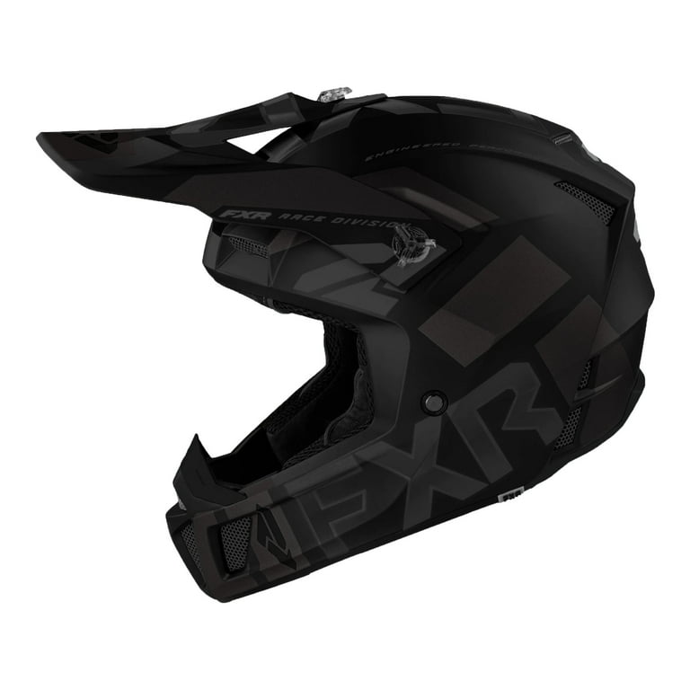 FXR Clutch Evo Helmet Open Face Quick Release Buckle Ventilated