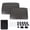 Black, variant on Car Glass Roof Sunshade for Tesla Model Y 2021-2023, Nonwoven Fabric Heat Insulation & UV Protection, Beige