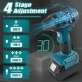 thumbnail image 6 of for Worx-20V Leaf Blower Blower, Compressed air Duster, Mini Blower Adapter for Worx-20 V Battery, dust Blower, Electric dust Blower, 130,000 RPM high Speed Blower, (no Battery), 6 of 6