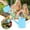 🔥 Blue_Hot#17459, variant on Wrought Iron Long Spout Watering Can | 600ML Capacity | Durable Ergonomic Handle | Precise Pouring | Indoor Outdoor Garden Plant Hydration Tool | 1 Piece | Heavy Duty Plant Irrigation Kettle