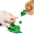 thumbnail image 4 of Juguete interactivo para olfatear perros y guisantes, dispensador de golosinas de felpa chirriante, rompecabezas de IQ, bola para aliviar el estrés, tazón de Snuffle para mascotas, juguete para mastic, 4 of 4