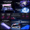 thumbnail image 2 of Laptop 16.1 FHD Laptop, AMD Ryzen 3 4300U, 16GB RAM, 512GB SSD, Windows 11 Pro, Graphite, WiFi 6, Backlit KB, Gray, 2 of 8