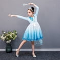 thumbnail image 4 of Princess Robe, Costume à Manches Longues avec de Riches Accessoires pour Fille de 3 à 8 Ans, Bleu, 4 of 6