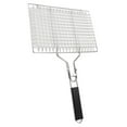 thumbnail image 2 of Cesta para barbacoa, estante para parrilla plegable con asa, cesta para parrilla para barbacoa, cesta para verduras caseras, filete de fiesta, 2 of 8