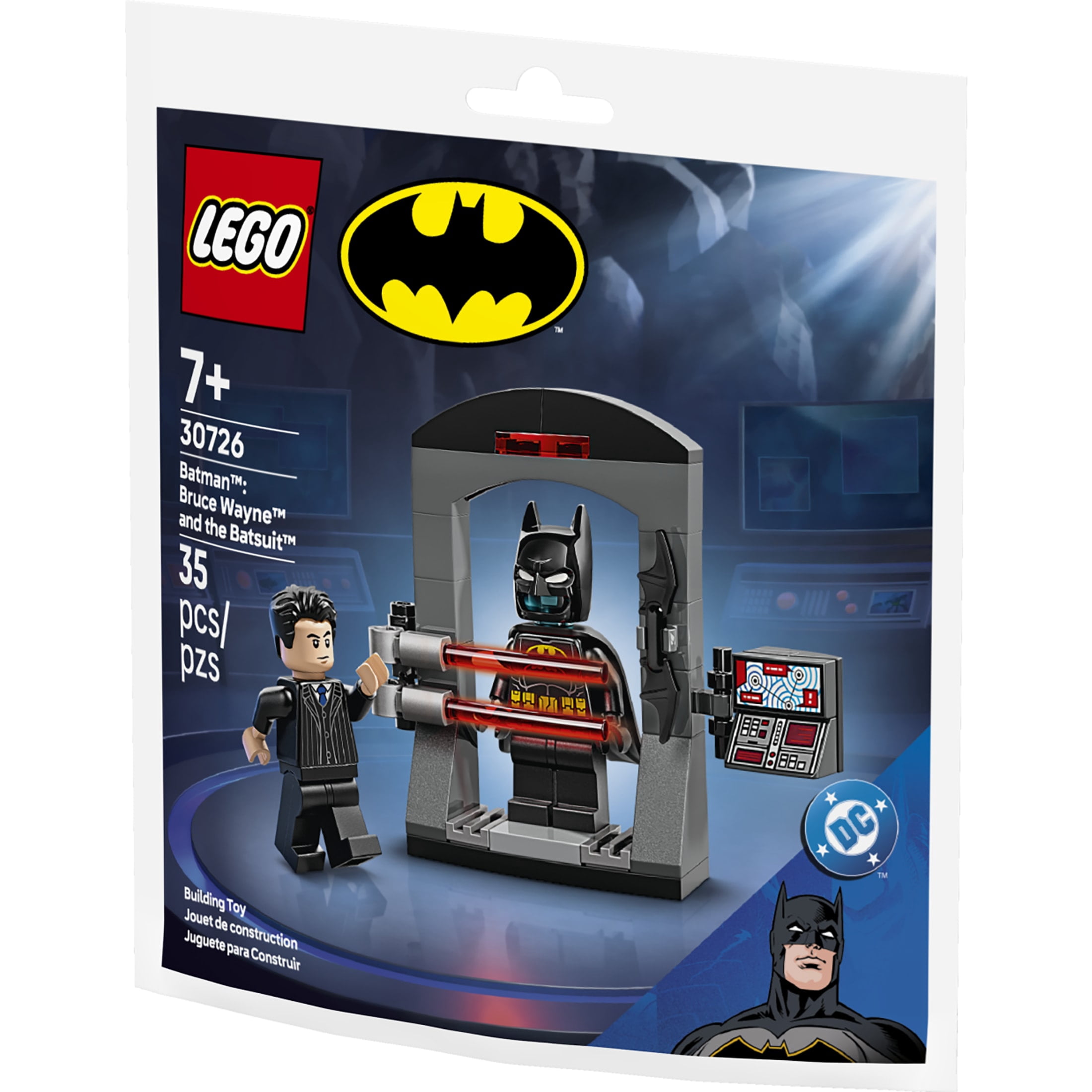 LEGO Super Heroes Batman™: Bruce Wayne™ and the Batsuit™ 30726