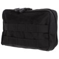 thumbnail image 3 of OFFIGAM Black Nylon Waist Pack for Men and Women, Outdoor Sports Running Hiking Travel Belt Bag with Design, 3 of 8