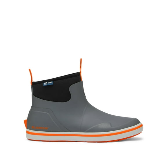 LaCrosse Footwear Alpha Deck Boots 6in - Men's, 10 US, Medium Width, Gray/Orange, 10, 621200-10M
