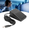 thumbnail image 4 of USB Foot Switch Pedal, Computer Foot Pedal Photoelectric Switch ABS Material Ergonomic Design USB A Interface Type  For Computer Universal, 4 of 8