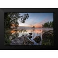 thumbnail image 2 of Keller 14x11 Black Modern Framed Museum Art Print Titled - Peaceful Morning, 2 of 5