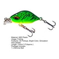 thumbnail image 7 of Mightlink 3.8cm/3.3g Minnow Bait Simulation 3D Fisheye Wobbler Double Sharp Hooks Prevent Escape Professional Sea Bass Fishing Lure Artificial Hard Bait Fishing Tackle, 7 of 7