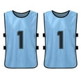 thumbnail image 4 of Chaleco 6 PCS Adultos Fútbol Pinnies Jerseys del equipo de fútbol de secado rápido Deportes juvenile Tomshoo Chaleco, 4 of 7