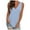 Light Blue, variant on lmcalzta Womens Tank Tops Sleeveless Solid Fashion Lightweight Tee Shirts Summer Loose Fitting Workout Gym Tank Tops