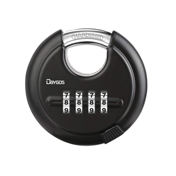 Candado combinado DAYGOS Outdoor Heavy Duty negro