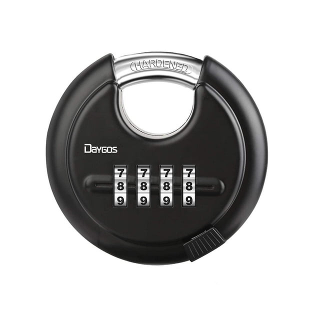 Candado combinado DAYGOS Outdoor Heavy Duty negro