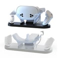 thumbnail image 2 of Meta Quest 3S Charging Dock with Ambient RGB Light, Universal Desktop Charging Station for Quest 3S VR Headset and Quest 3 Controllers, 2 of 6
