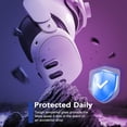 thumbnail image 2 of Protector de lente cámara para Oculus Meta Quest 3, vidrio templado fino 9H, marco aleación, antiarañazos, compatible con fundas, alta definición, color plateado, 2 of 7