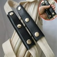 thumbnail image 6 of RYUJNDK 1 Pair PU Leather Bag Handle Covers for Travel Handbag and Suitcases Elegant Soft Grip Wallet Strap Bags Handle Sleeve, 6 of 8