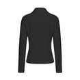 thumbnail image 4 of Ixbnca Womens Sun Protection Jackets Full Zip Mock Neck Long Sleeve Shirts Workout Running Athletic Tops, 4 of 7