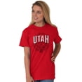 thumbnail image 3 of Utah UT Student Campus Pride Seal Men's Graphic T Shirt Tees Brisco Brands L, 3 of 6