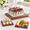 Square 11*11*5.56, variant on Wood Cake Stand With Lid 2-in-1 Holder Dome Square