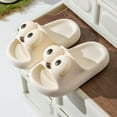 thumbnail image 2 of Hessimy Kids Cloud Slides Boys Girls Pillow Slippers Shower Slip on Slide Sandals House slippers Beach Pool Shoes memory foam slippers kids(White,1), 2 of 6