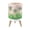 Color 2, variant on Small Trash Can with Lid Sunset Beach Sky Silhouetted Palm Trees Coastal Landscape 1.8 Gallon Dog Proof Trash Can Round Garbage Can Waste Bin Wastebasket for Bathroom Bedroom Living Room