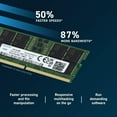 thumbnail image 4 of RAM 32 Go 16 Go 8 Go DDR5 5600MHz 4800MHz SODIMM Rang Unique 1.1V 262-Pin Mémoire RAM DDR5 1x16GB 5600MHz, 4 of 5