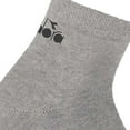 thumbnail image 5 of Diadora Unisex Socks - 3 Pack, Quarter, Logo Multicolor 35-38, 5 of 7