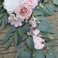 thumbnail image 7 of Artificial Wedding Arch Flowers (Pack of 2), Dusty Rose Wedding Flowers for Wedding Welcome Signs Floral Decorations and Wedding Reception Ceremony Decor (Dusty Rose & Pink & Ivory), 7 of 7