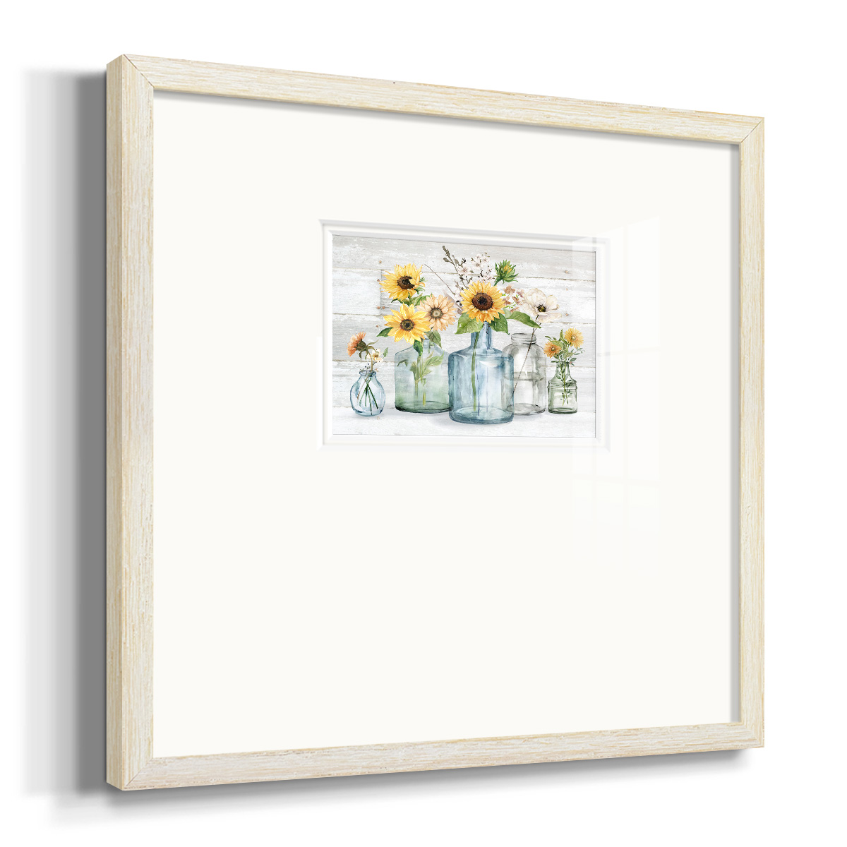 Sunflower ExtravaganzaPremium Framed Print