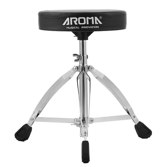 Drum Throne,Stool Stainless Steel Seat Stool Stainless Drum Seat Stool Steel -slip 5 Padded Drum Seat Universal Drum Round Drum Round Padded Mewmewcat Drum Eryue Universal Steel Non-slip 5