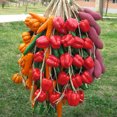 thumbnail image 4 of Flmtop Artificial Fruit Foam Vegetable Corn Pepper Garlic Hanging Photo Prop Home Decor, 4 of 8