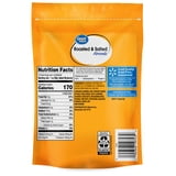 Great Value Roasted Salted Almonds 14 oz Whole Nuts with Sea Salt ...