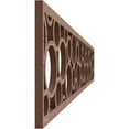 thumbnail image 3 of Ekena Millwork 46 1/4"W x 6"H x 3/8"T Hemingway Fretwork Moulding, Walnut, 3 of 13