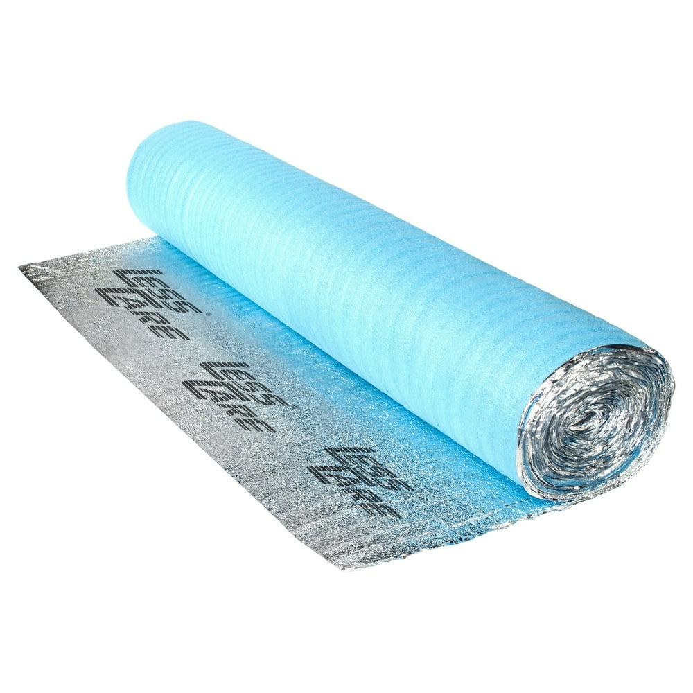 LessCare Floor Underlayment 200 Sq Ft with Moisture Barrier LCU1200