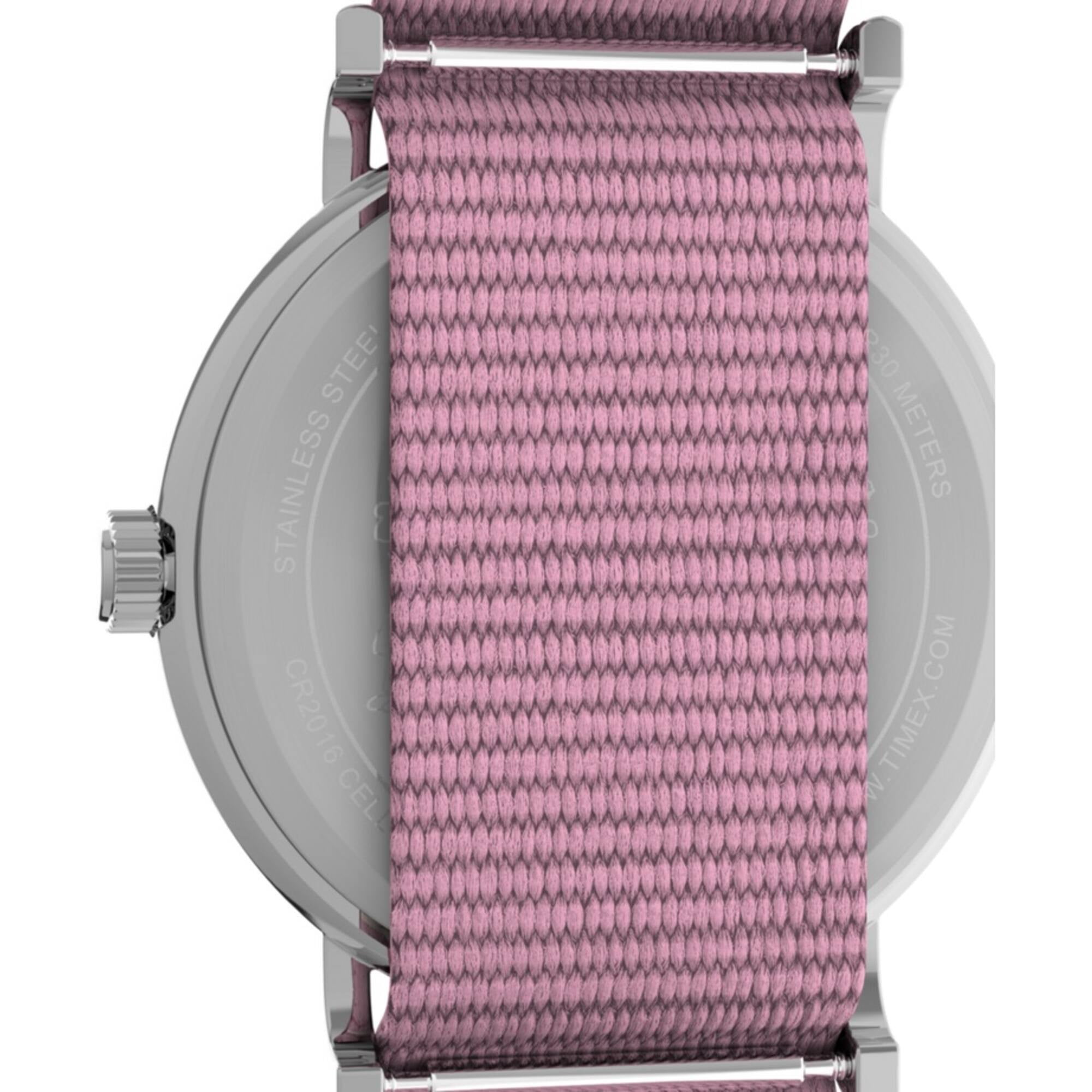 Timex TW2V77800GP Women's Weekender X Peanuts In Bloom Strap Watch