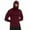 Wine1, variant on tarylea Womens Tops Unisex Long Sleeve Slim Fitted Hoodies with Mask Casual Sunproof Breathable Lightweight Blouse Tops