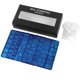 thumbnail image 1 of Juego de 10 placas de estampación para uñas con raspador de silicona transparente y flores con estampado geométrico para manicura., 1 of 9