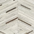 thumbnail image 2 of Surya Zander ZND-003 20x20" Square Rustic Leather Pillow Kit in Gray, 2 of 3