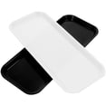 thumbnail image 4 of 2pcs Rectangle Cake Storage Plates Cake Display Tray Cake Holders Dessert Holders, 4 of 6