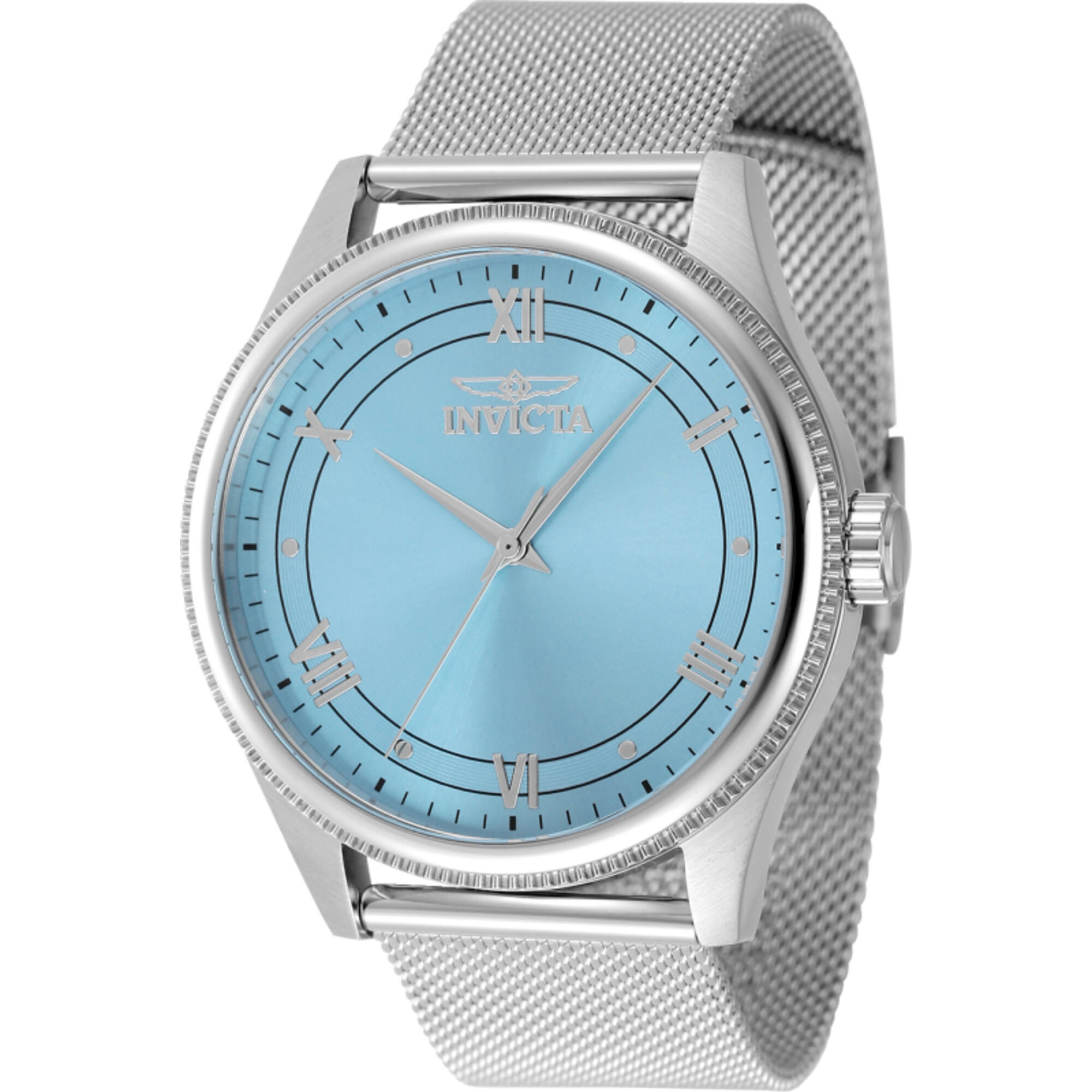 Invicta Blue Dial Silver Band Watch Invicta Men main image 3
