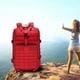 thumbnail image 1 of Mochila de senderismo al aire libre grande y duradera, mochila de escalada, mochila de senderismo rojo Cola Caza Senderismo Mochila, 1 of 7